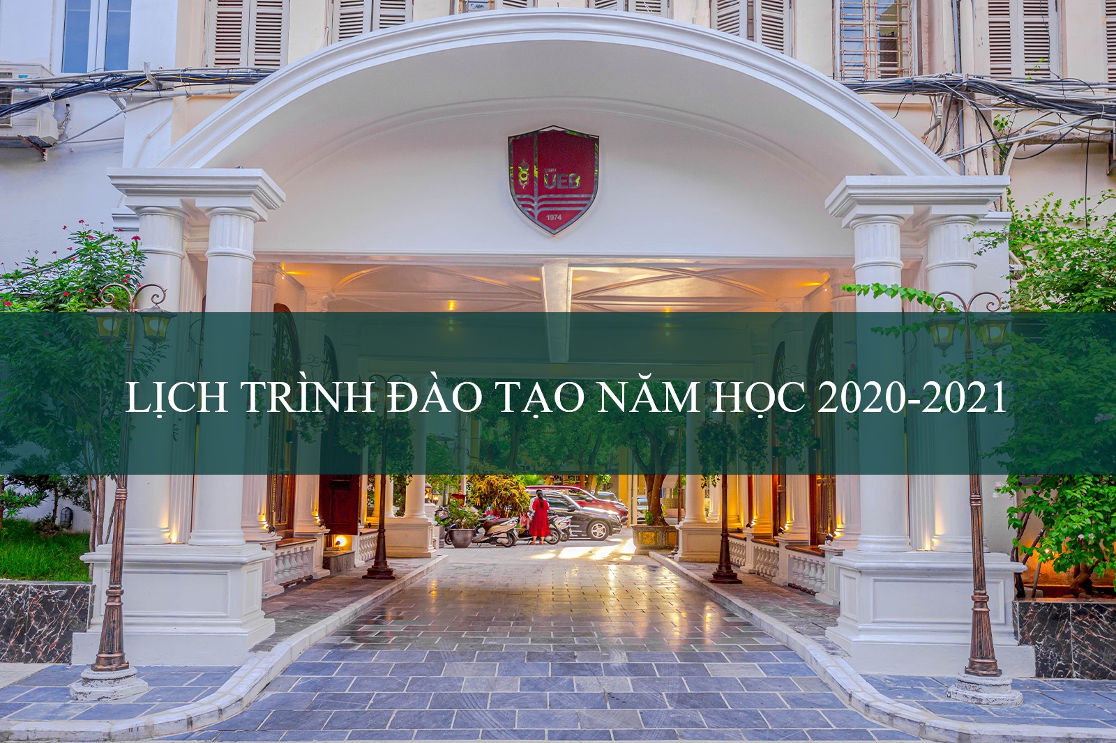 Lịch trình đào tạo năm học 2020-2021