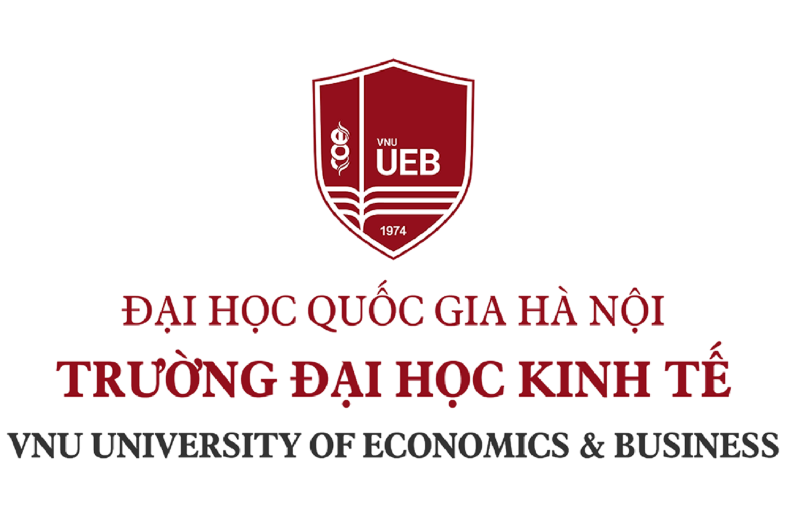 Logo of the University of Economics and Business – VNU, Hanoi