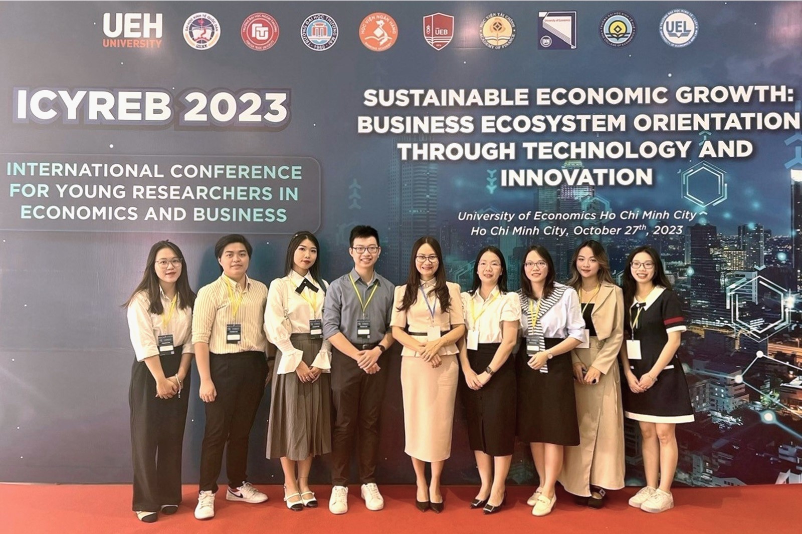 UEB Participates in the International Conference “For Young Researchers in Economics and Business 2023 - ICYREB 2023"