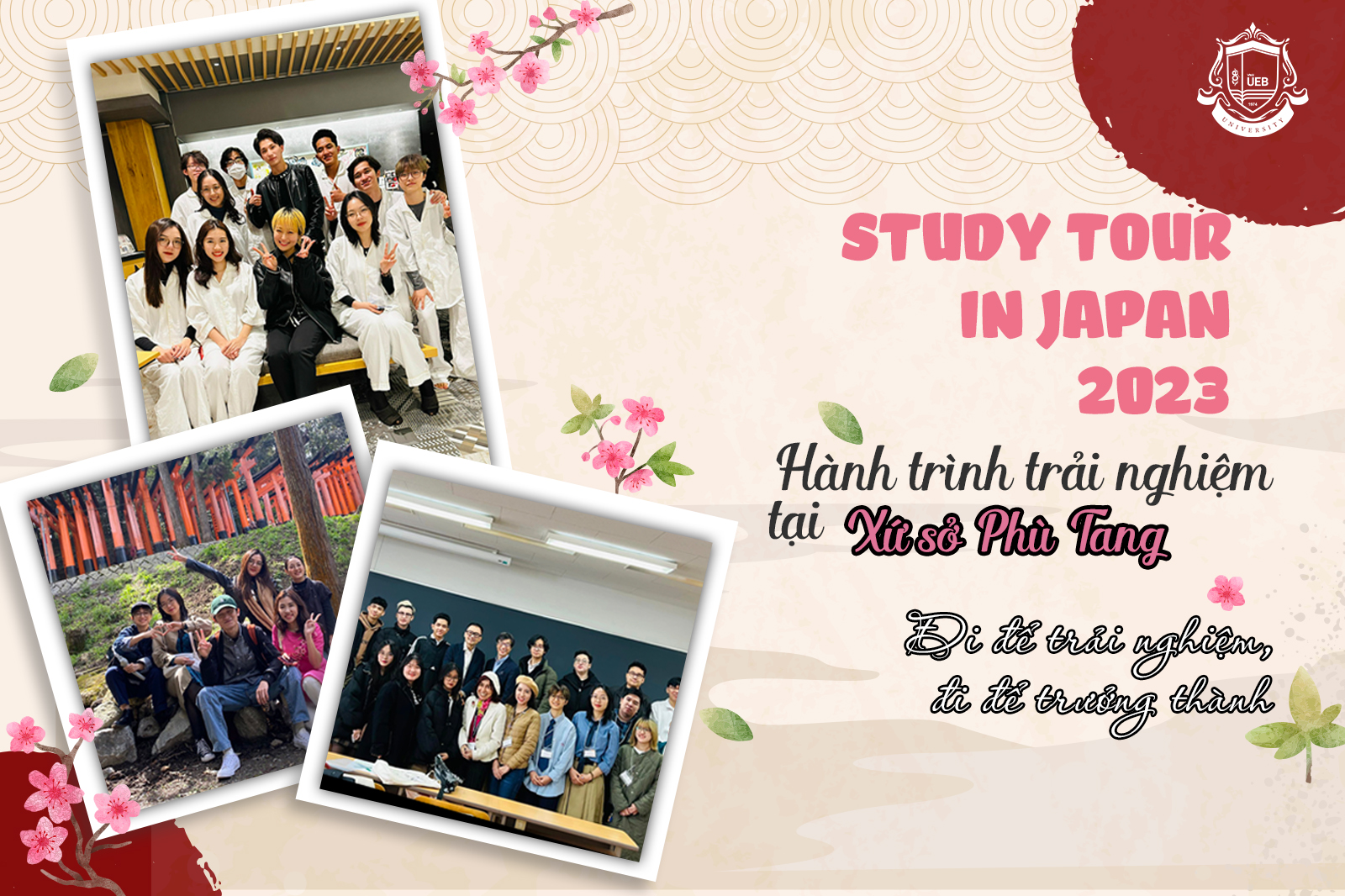 Study Tour Japan 2023 - How did UEBers learn from this exciting experience?