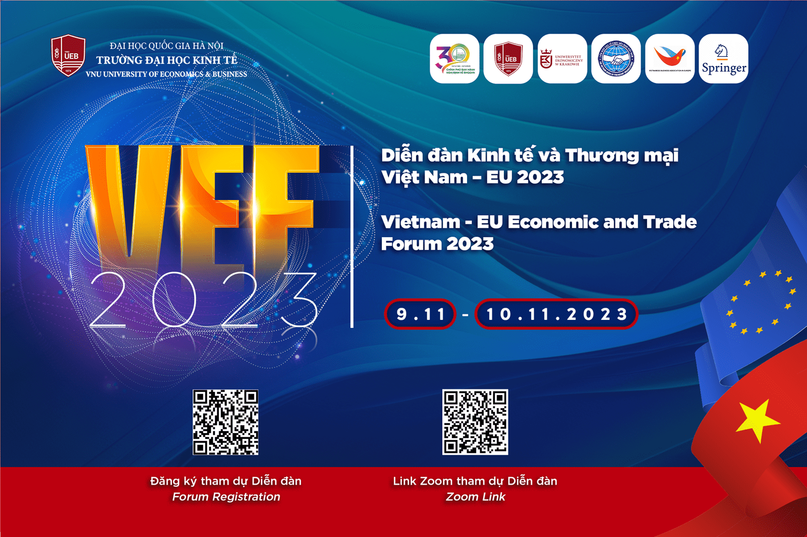 UEB will chair the Vietnam-EU Economic and Trade Forum 2023