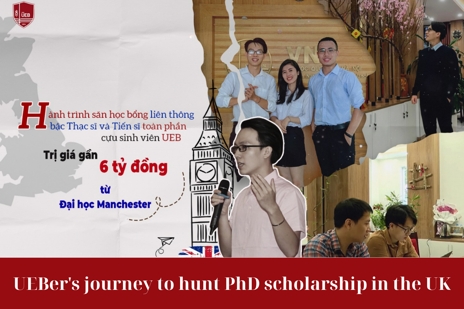UEBer's journey to hunt PhD scholarship in the UK