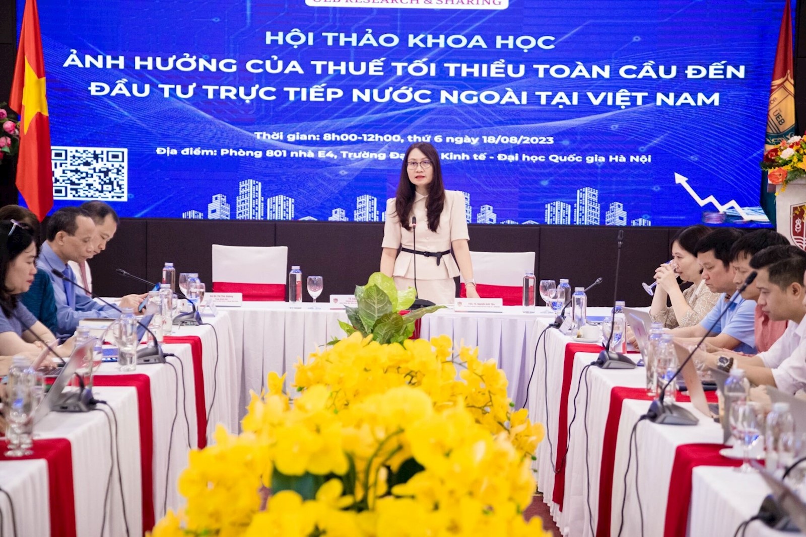 The workshop "The Influence of Global Minimum Tax on Foreign Direct Investment in Vietnam"