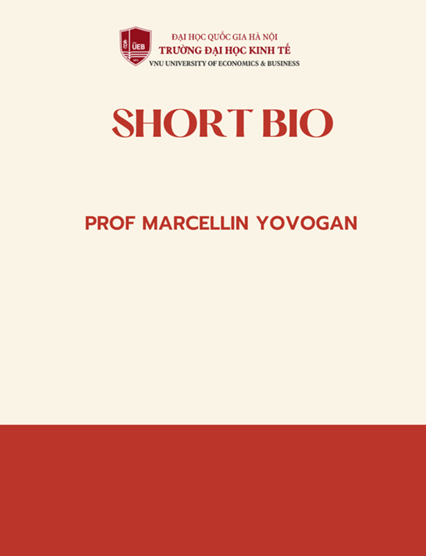 Assoc. Prof. Marcellin Yovogan