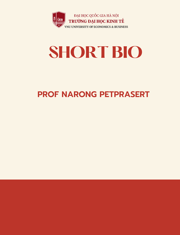 Prof Narong Petprasert 