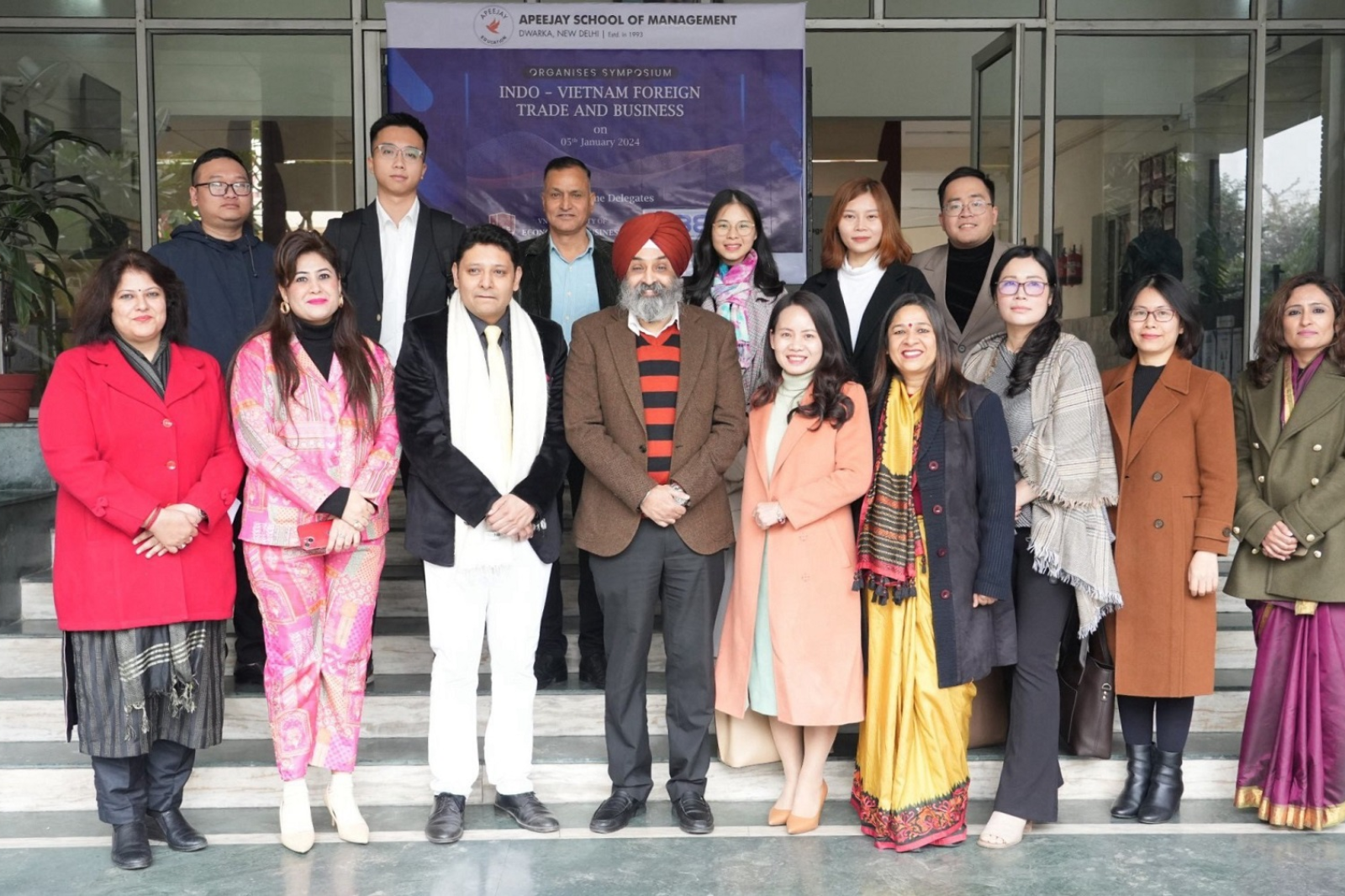 "INDIA trip" - The journey of connecting and expanding UEB's international cooperation network with Indian partners